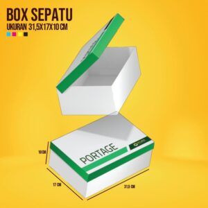 kardus sepatu box