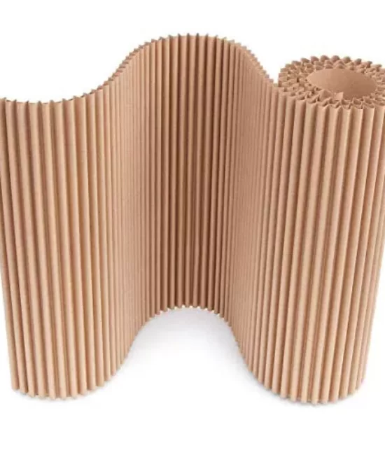 Tersedia dalam satuan lembar dan roll, B, C dan E Flute, digunakan untuk Kemasan pembungkus perabot rumah tangga, Kemasan keramik dan gelas/piring, dapat dilaminasi dengan Cetak Offset untuk membuat rigid folding box